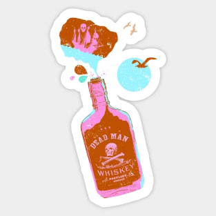 DEAD MAN WHISKEY Sticker